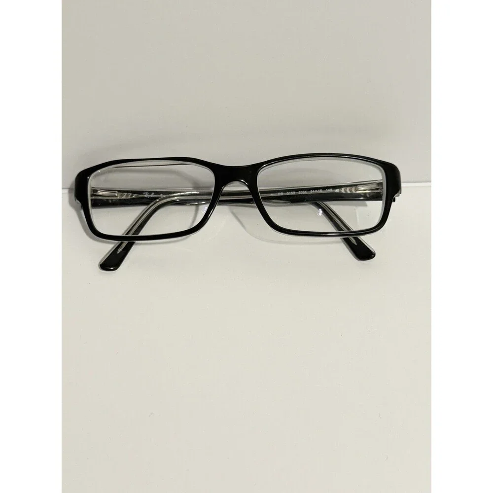 Ray-Ban RB5169 2034 Black Clear Eyeglass Frames 54-16-140 w/ Case